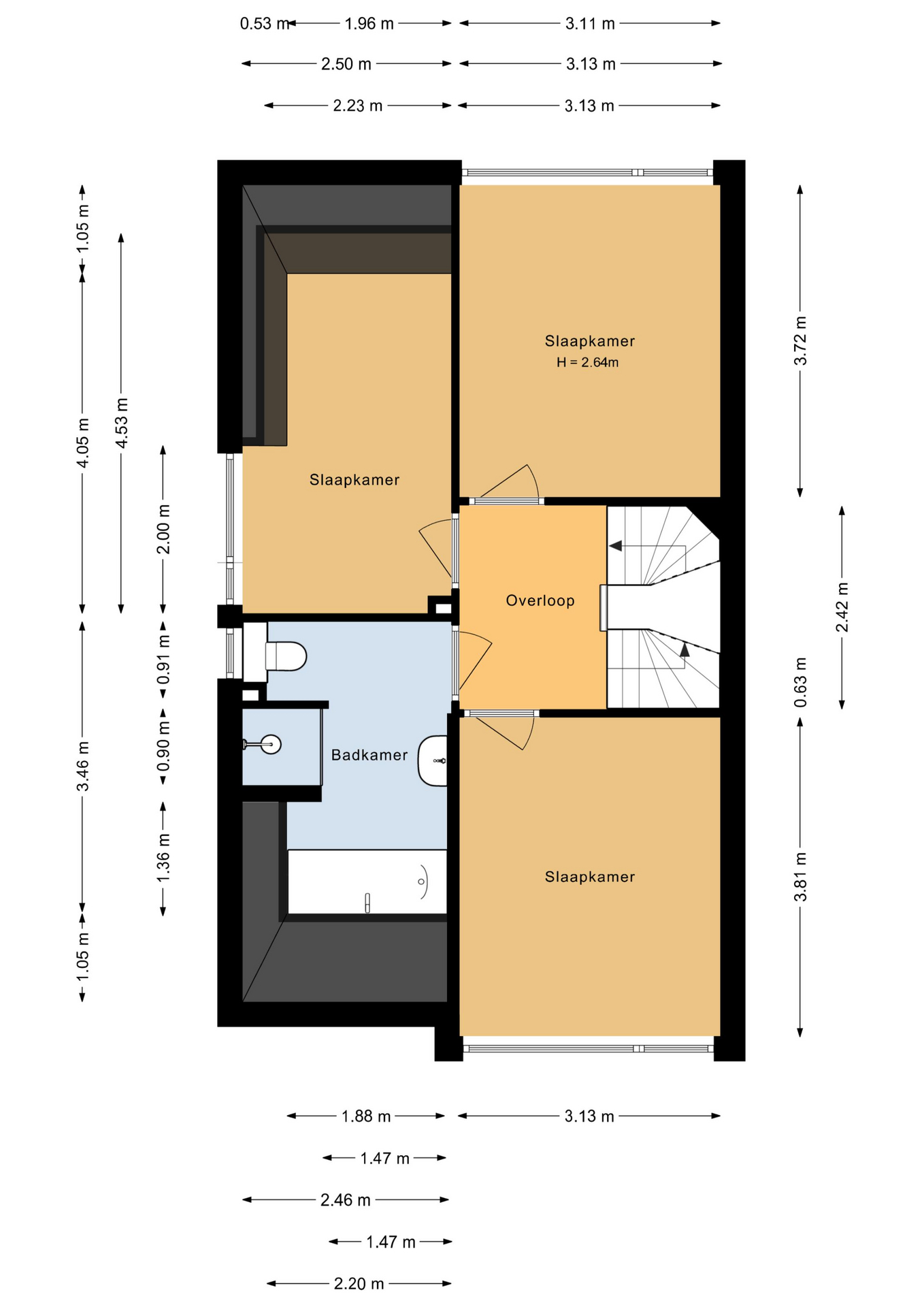 Bingerden 56 - 8219 AW - lelystad-plattegrond-2